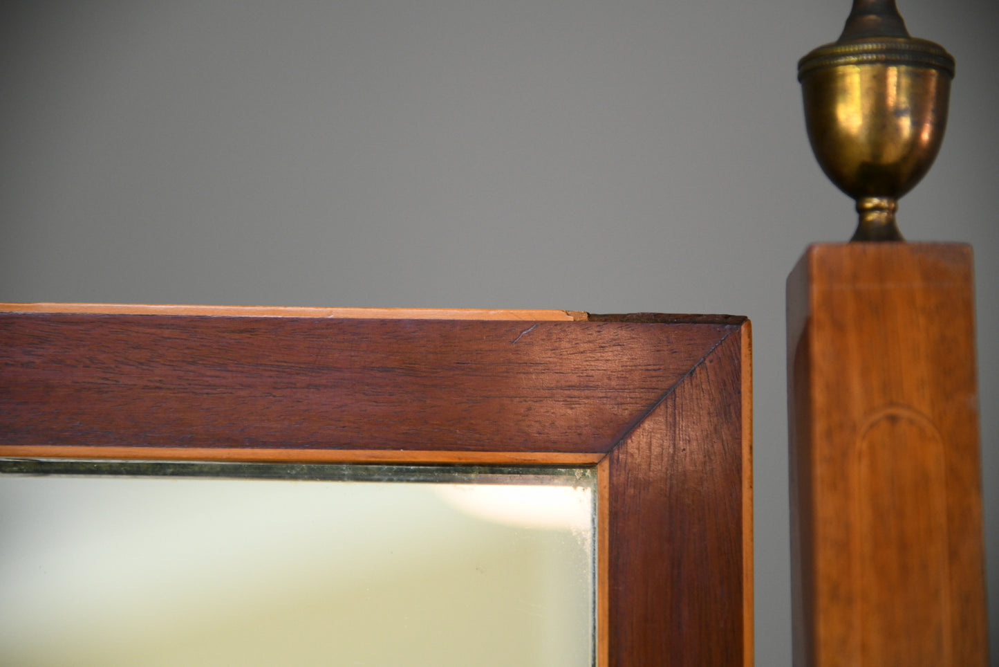 Early 19th Century Regency Mahogany Mirror