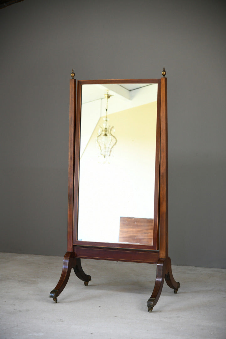 Early 19th Century Regency Mahogany Mirror