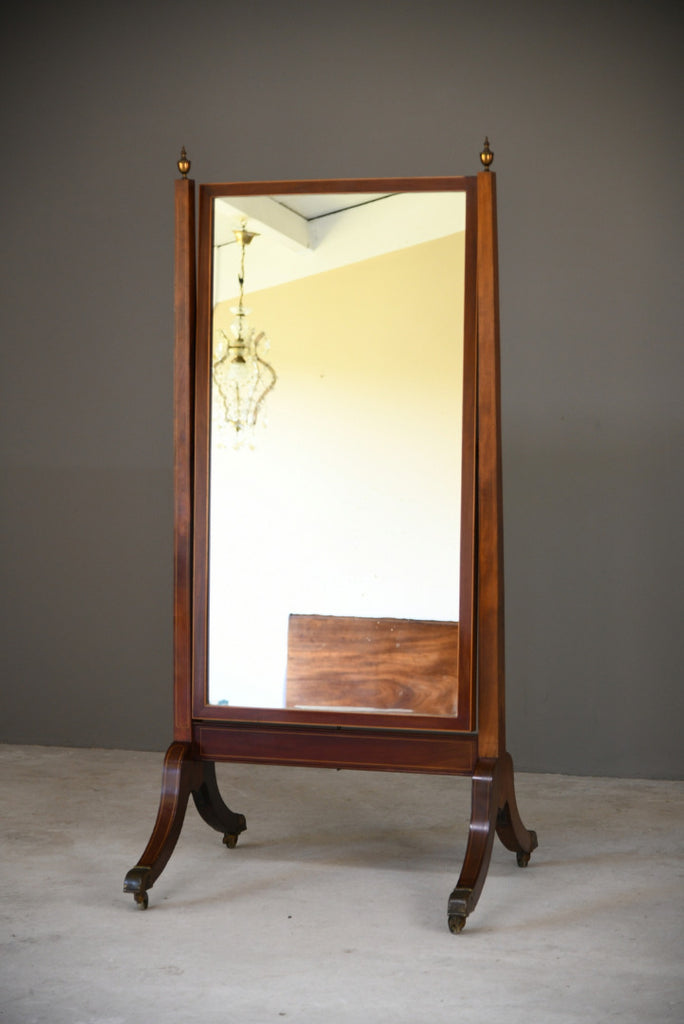 Early 19th Century Regency Mahogany Mirror