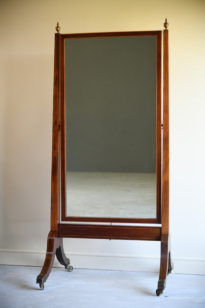 Early 19th Century Regency Mahogany Mirror