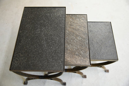 Nest of Slate Tables