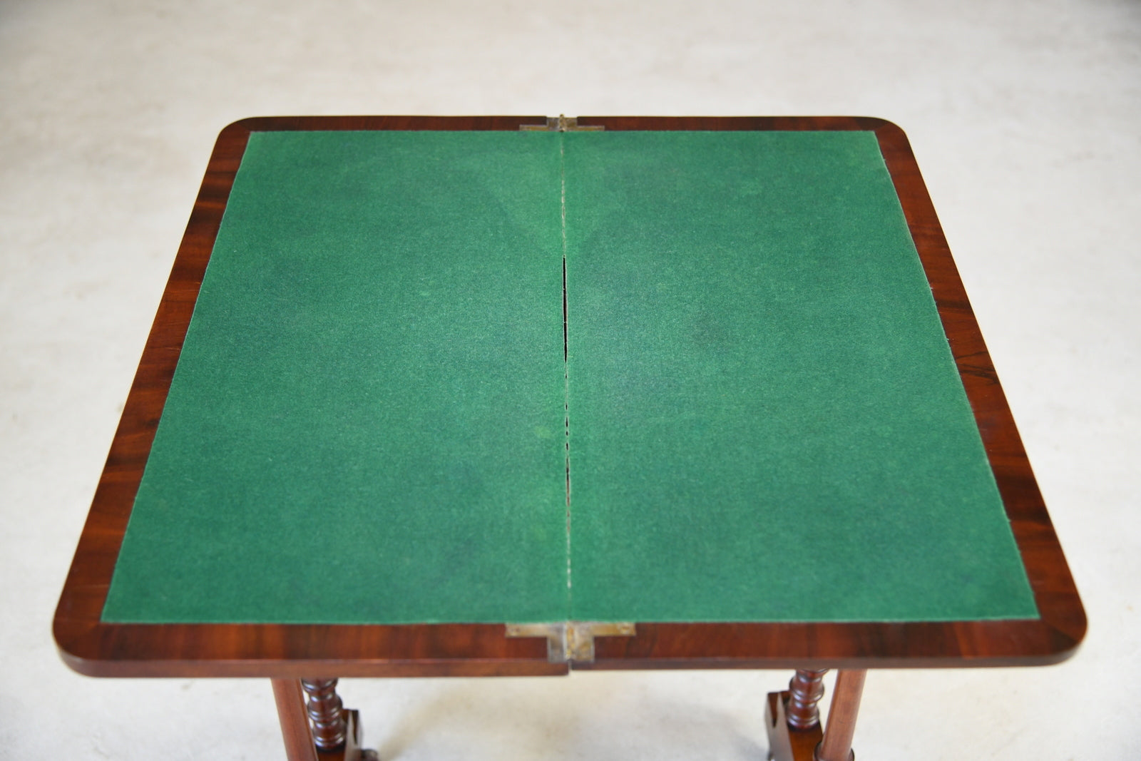 Victorian Mahogany Card Table