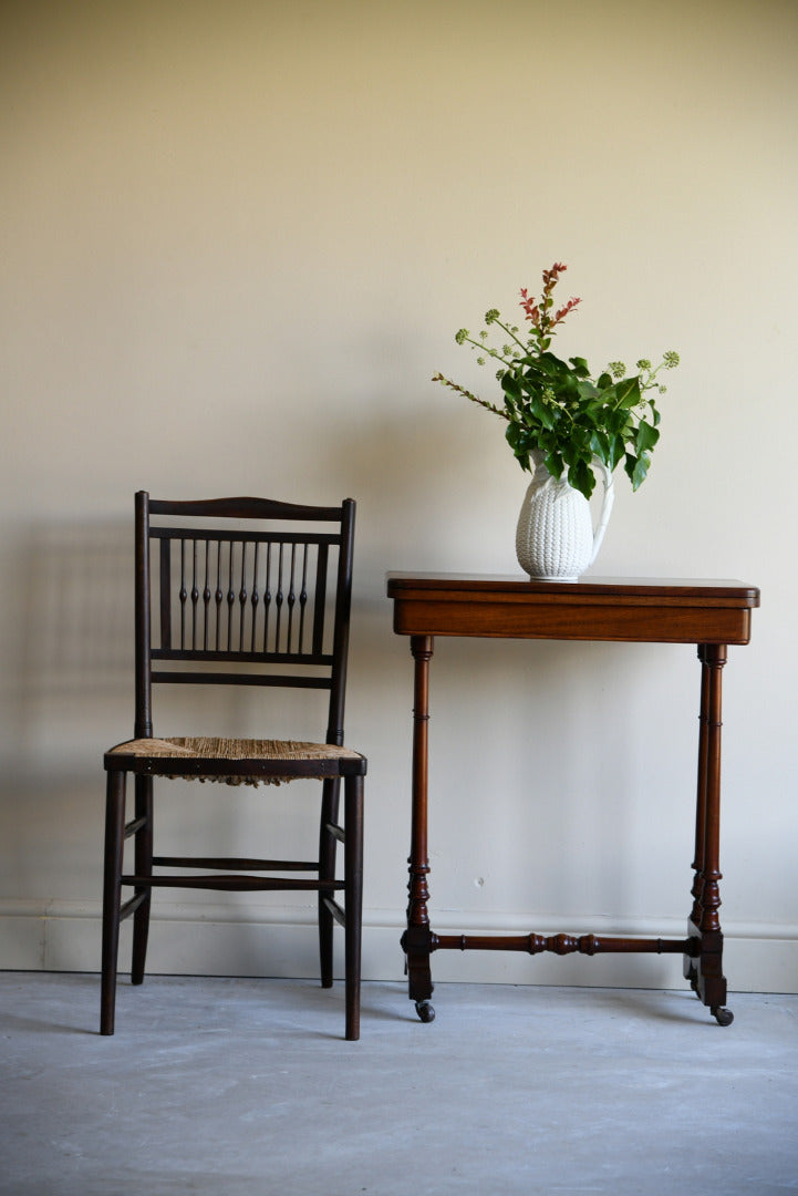 Victorian Mahogany Card Table