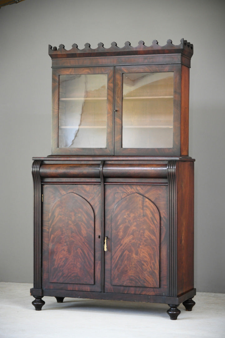 Antique Mahogany Bookcase