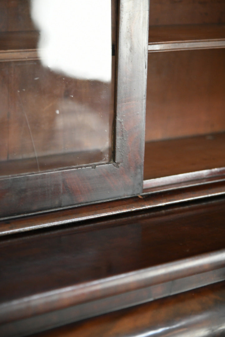 Antique Mahogany Bookcase