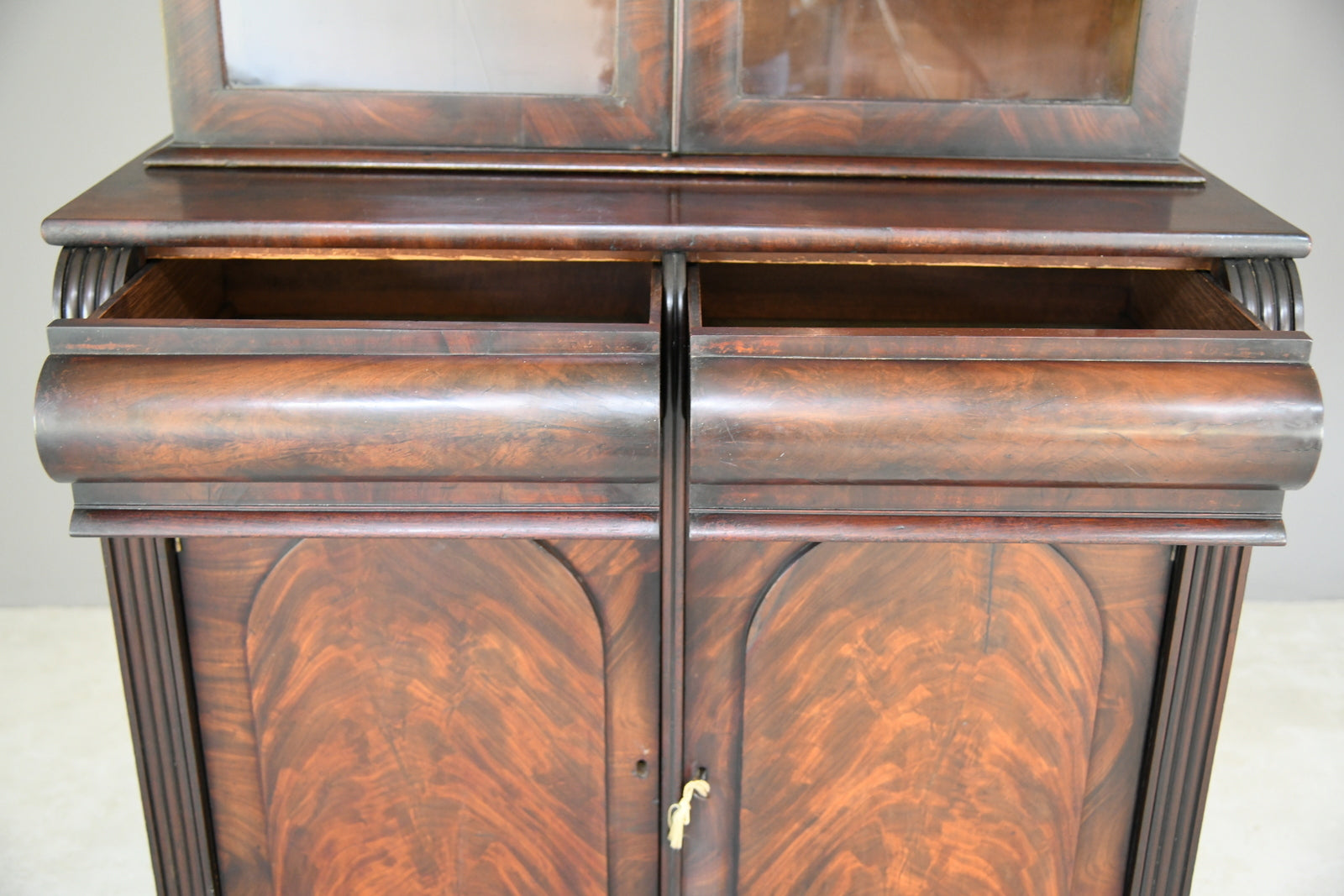 Antique Mahogany Bookcase