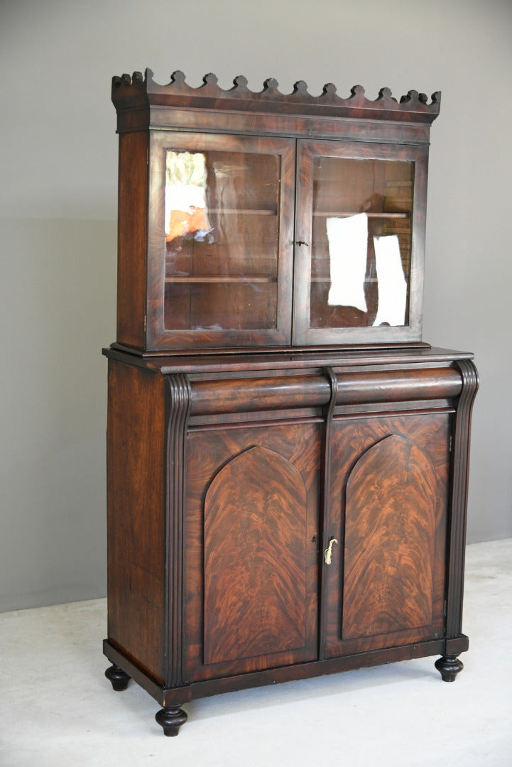 Antique Mahogany Bookcase