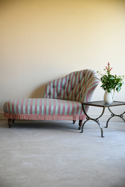 Victorian Style Small Chaise