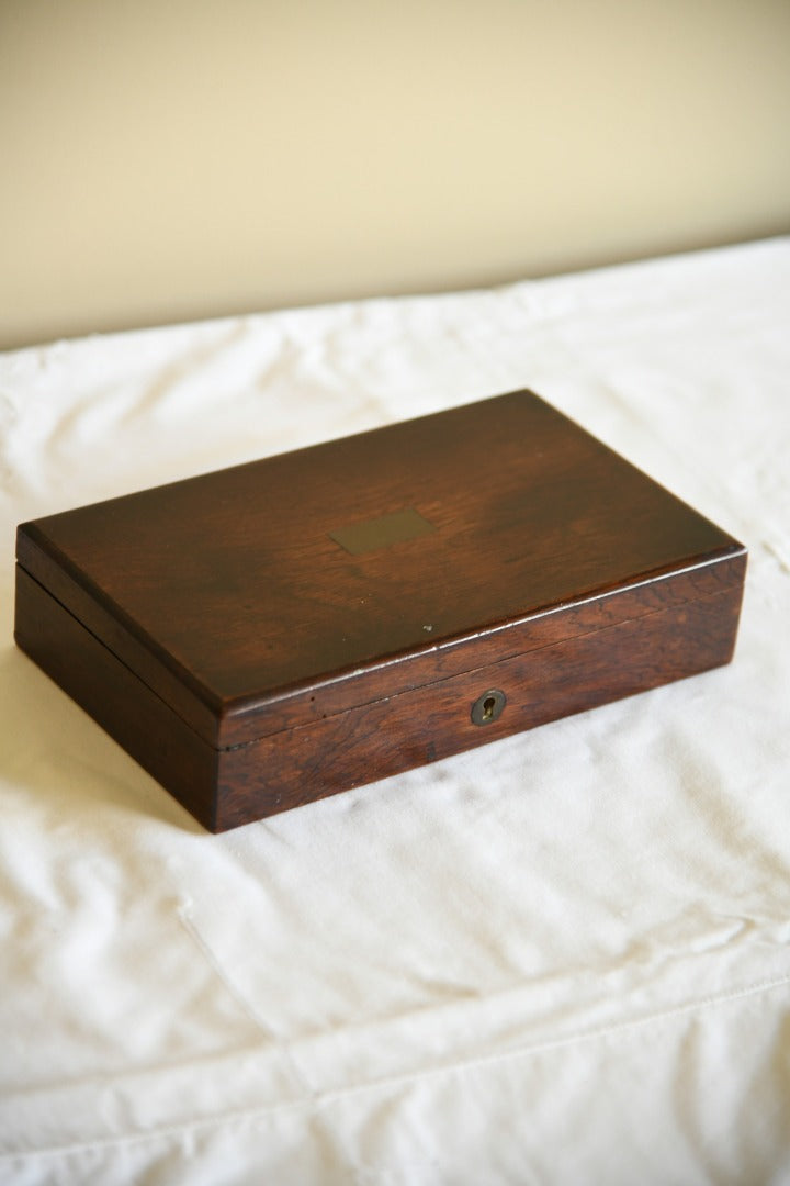 Mahogany Venereed Box