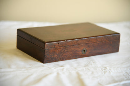 Mahogany Venereed Box