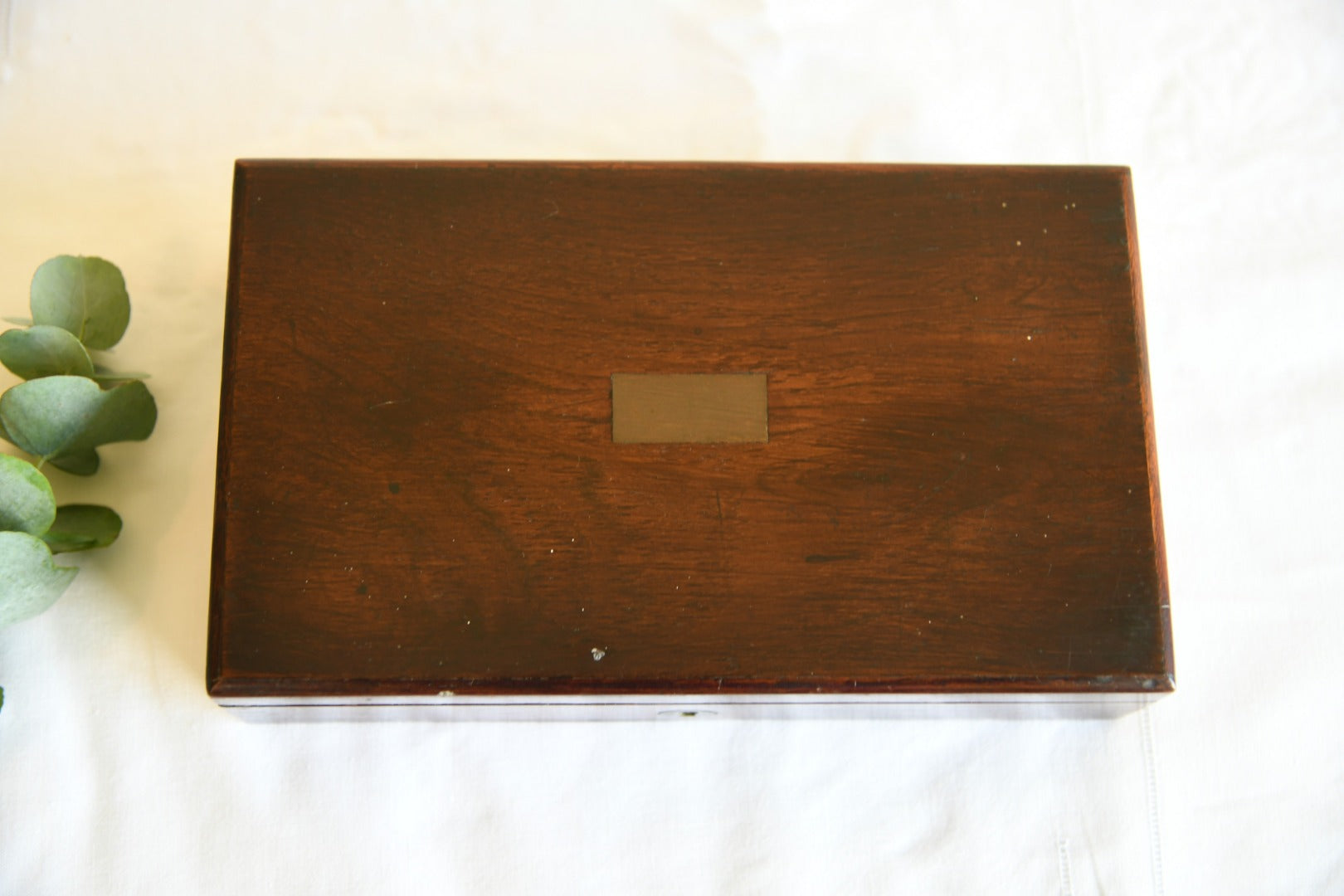 Mahogany Venereed Box