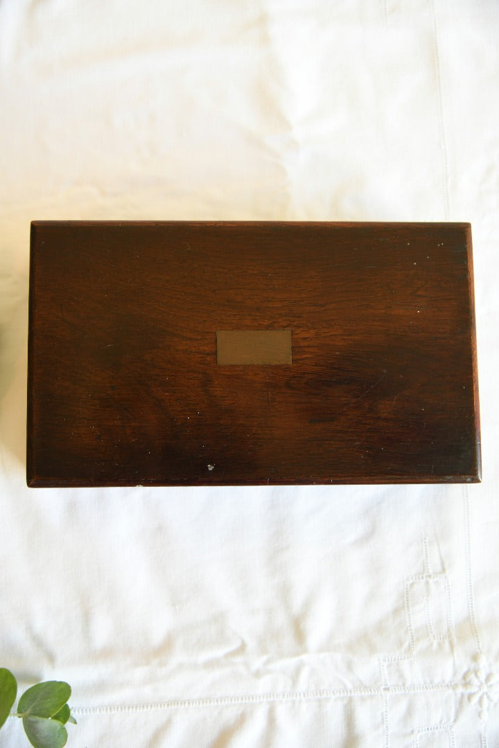 Mahogany Venereed Box