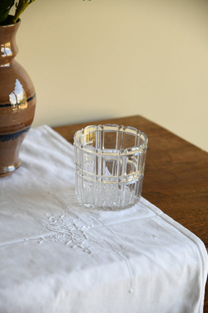 Quality Vintage Cut Glass Bowl