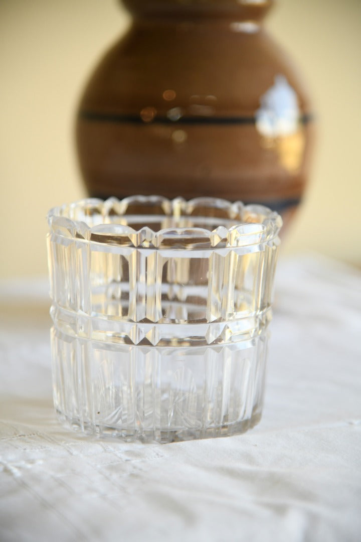 Quality Vintage Cut Glass Bowl