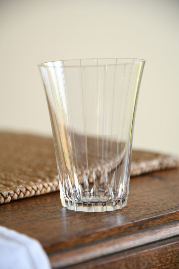6 Etched Water Glasses