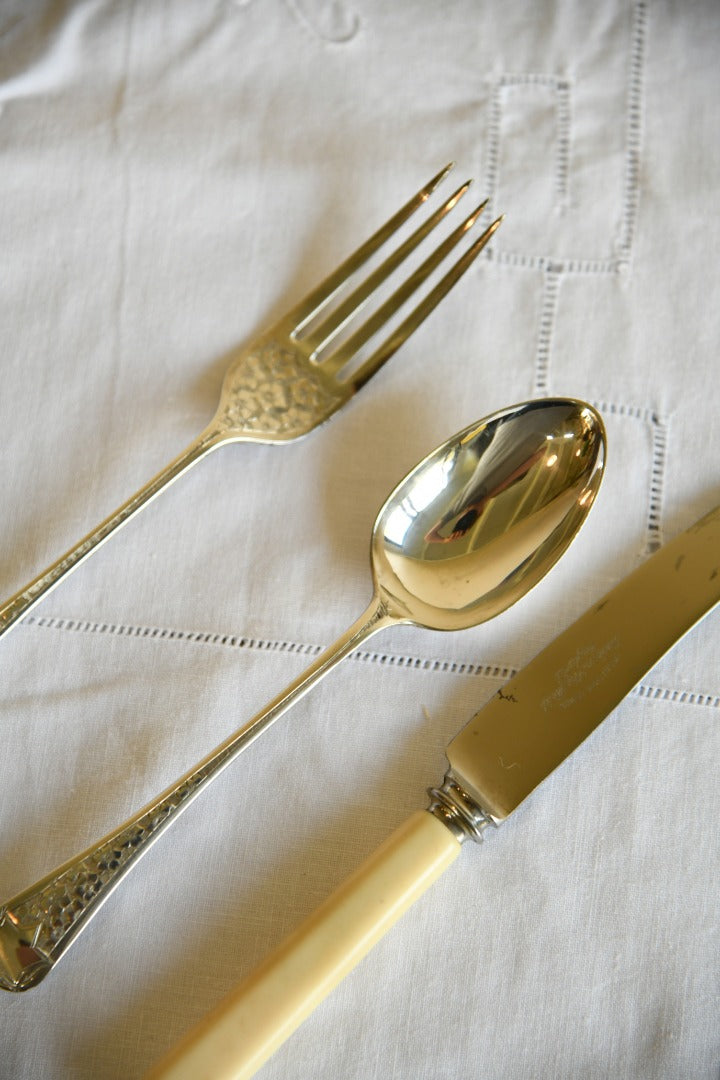 Silver Christening Cutlery Set