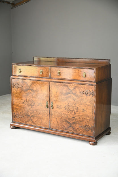 Figured Walnut Veneer Sideboard