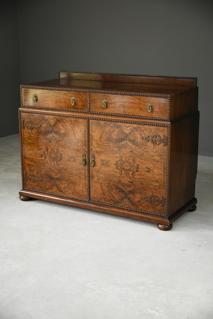 Figured Walnut Veneer Sideboard