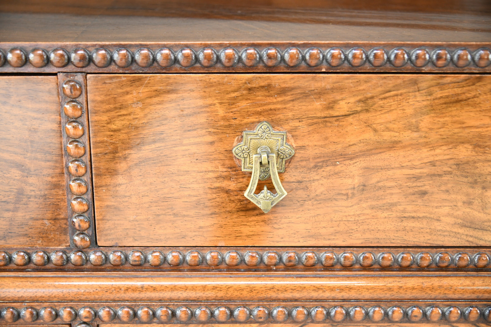 Figured Walnut Veneer Sideboard