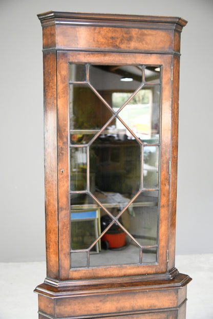 Astragal Glazed Corner Cupboard