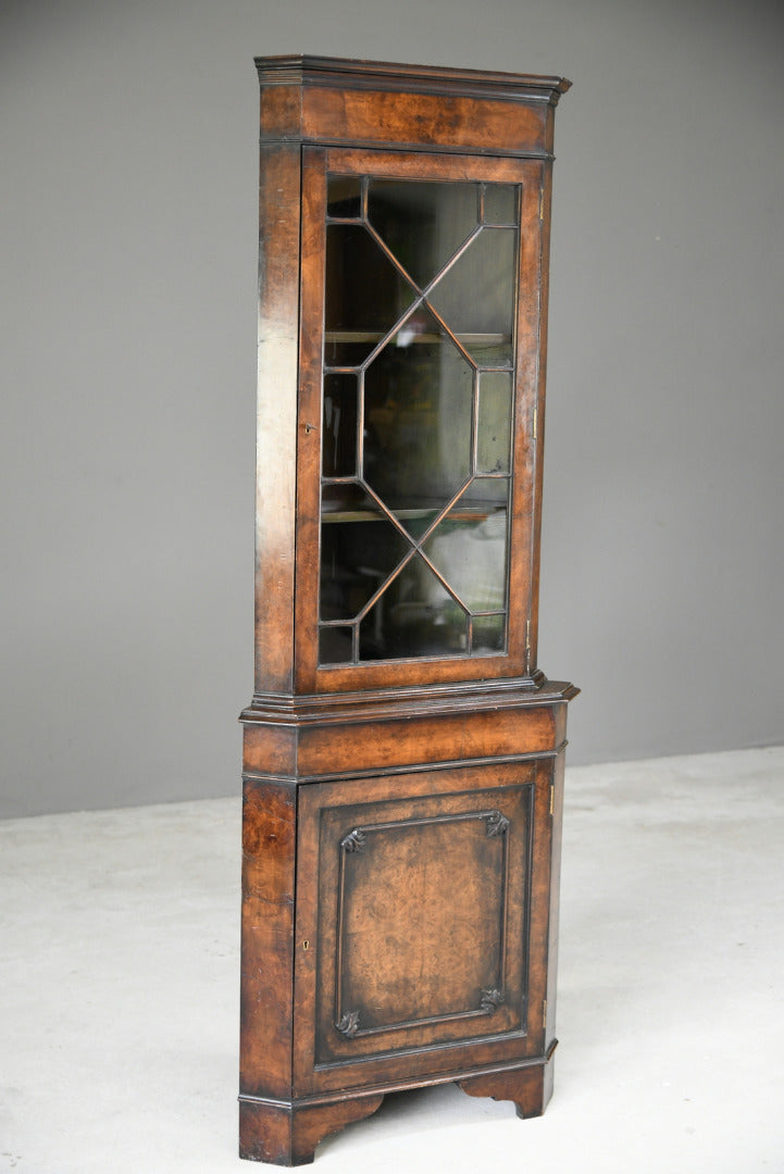 Astragal Glazed Corner Cupboard