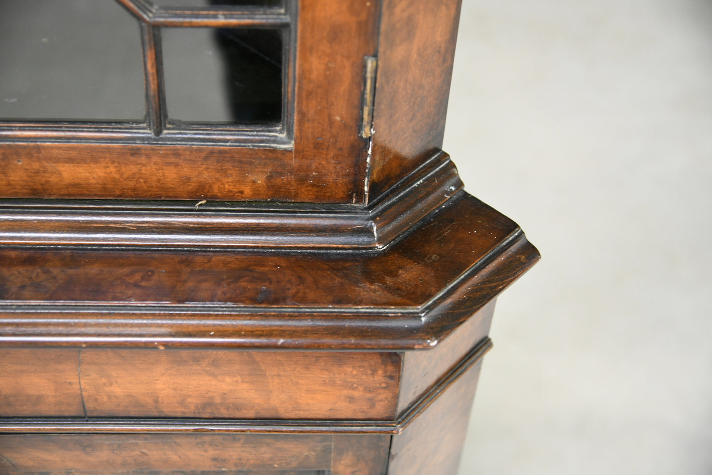 Astragal Glazed Corner Cupboard