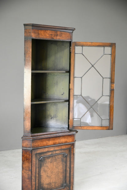 Astragal Glazed Corner Cupboard