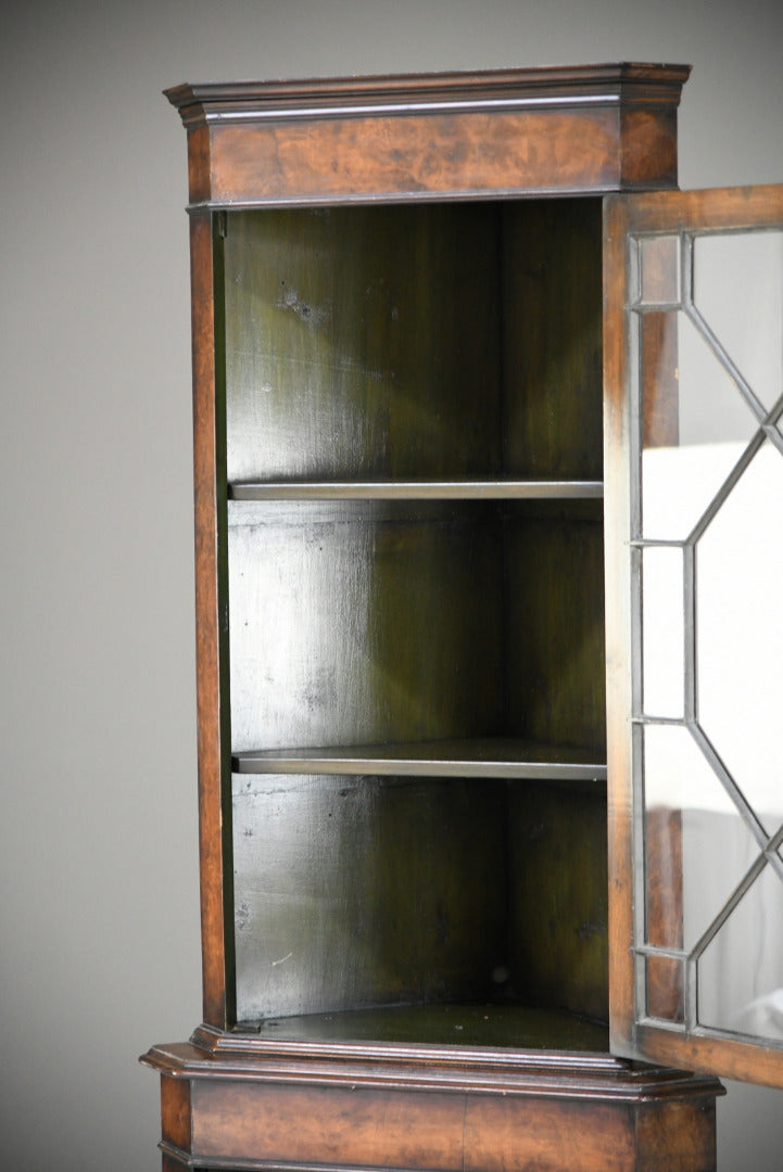 Astragal Glazed Corner Cupboard