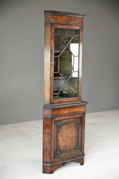 Astragal Glazed Corner Cupboard