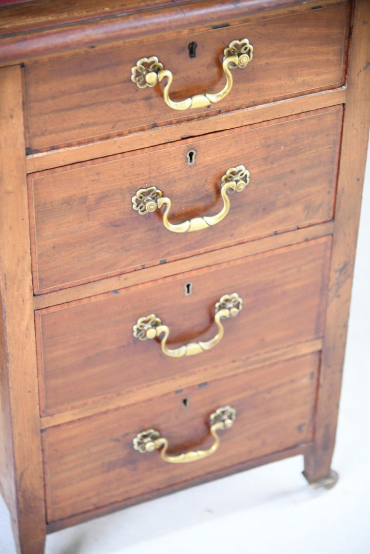 Robson & Sons Inlaid Edwardian Mahogany Desk