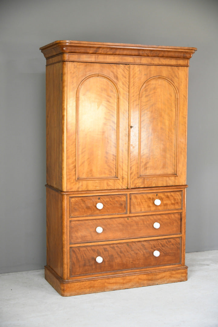 Victorian Satin Birch Linen Press