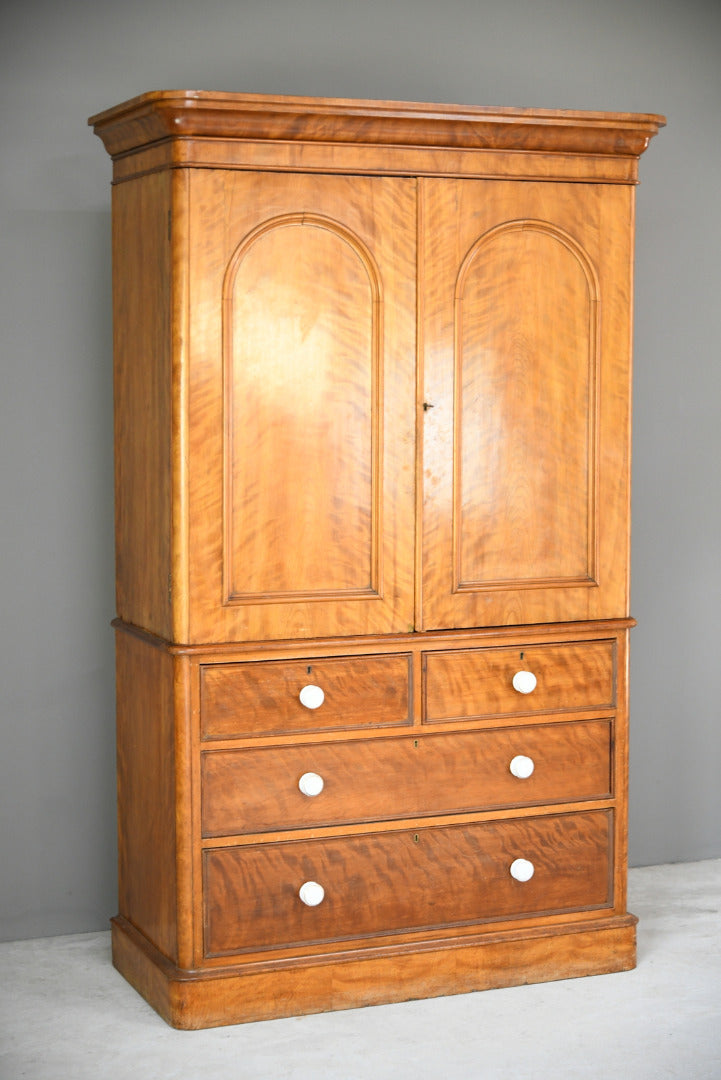 Victorian Satin Birch Linen Press