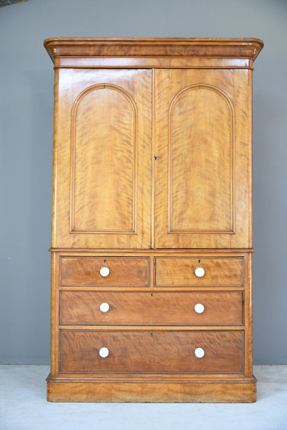 Victorian Satin Birch Linen Press