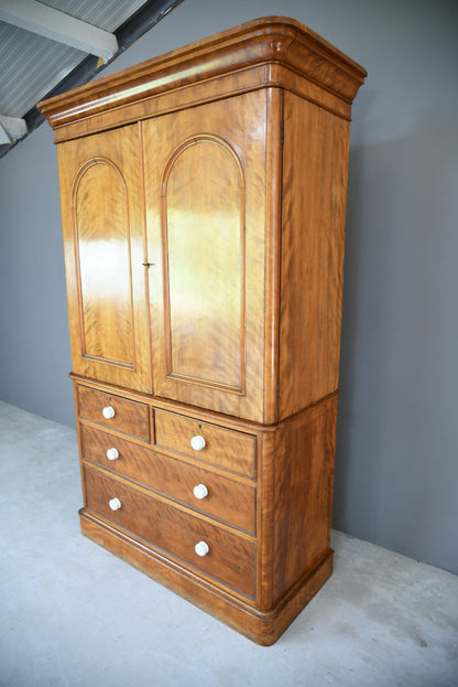 Victorian Satin Birch Linen Press