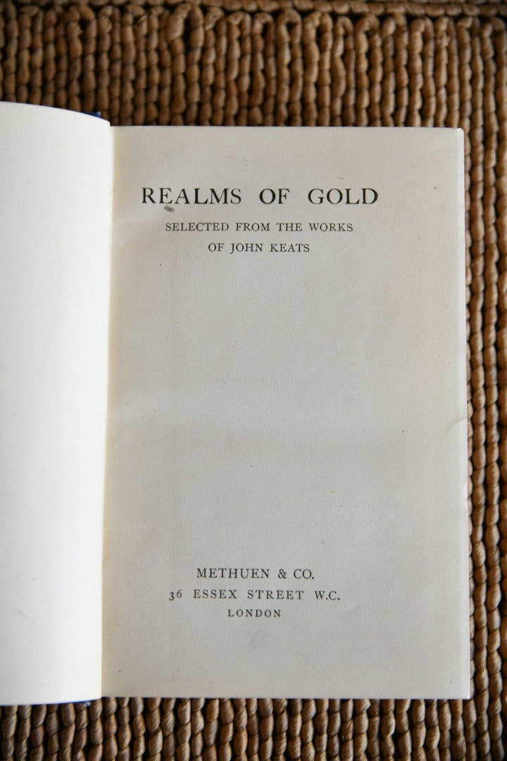 Realms of Gold - John Keats