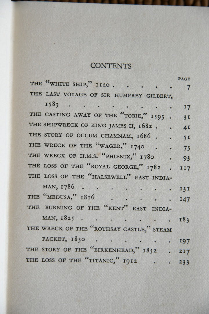 Peril Of The Sea - J G Lockhart