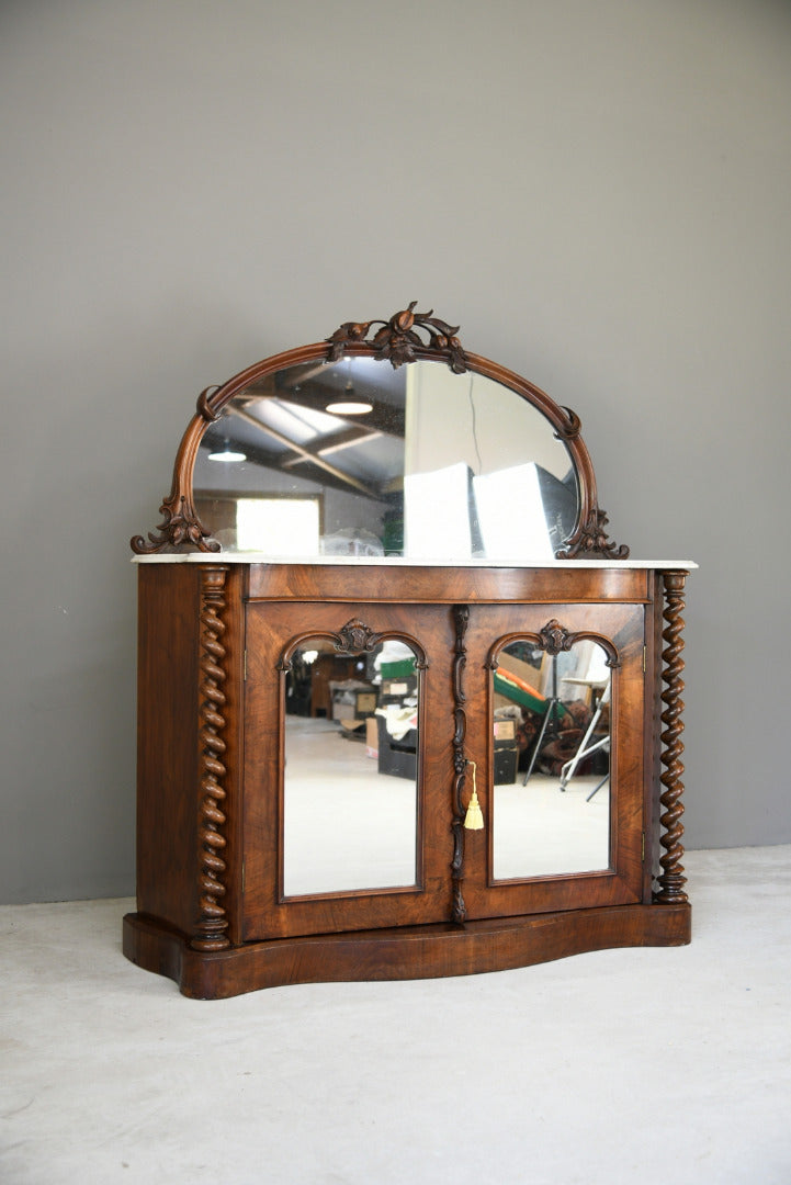 Victorian Marble Top Chiffonier