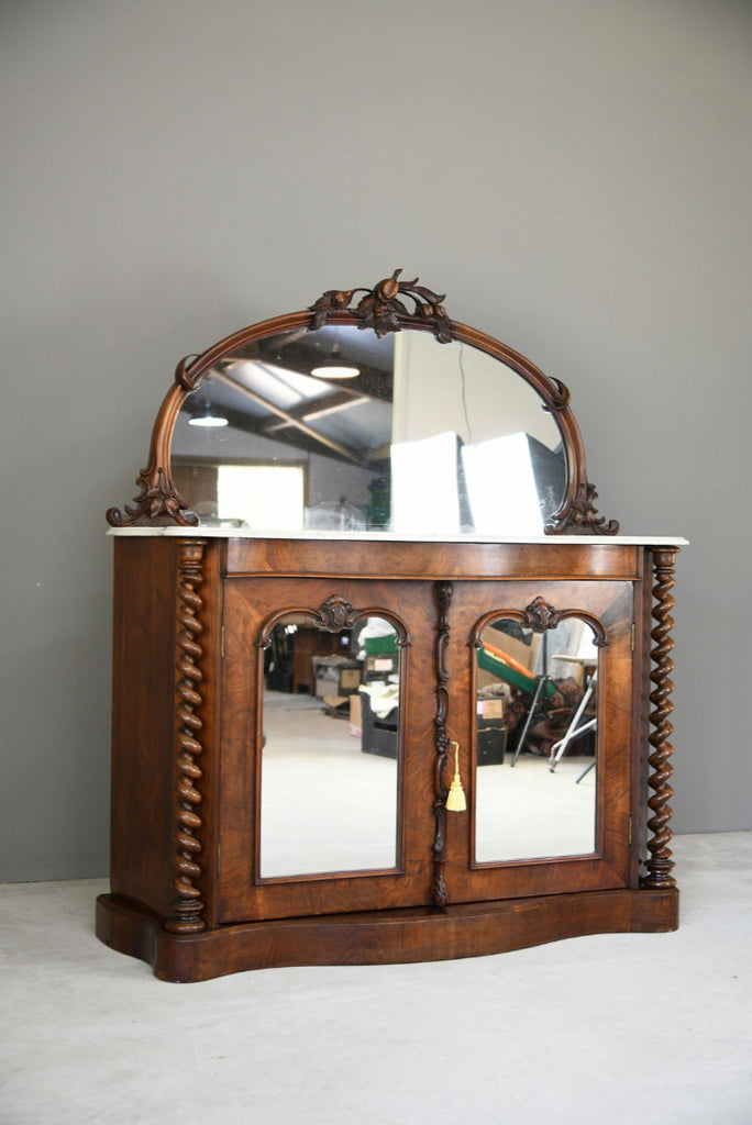 Victorian Marble Top Chiffonier