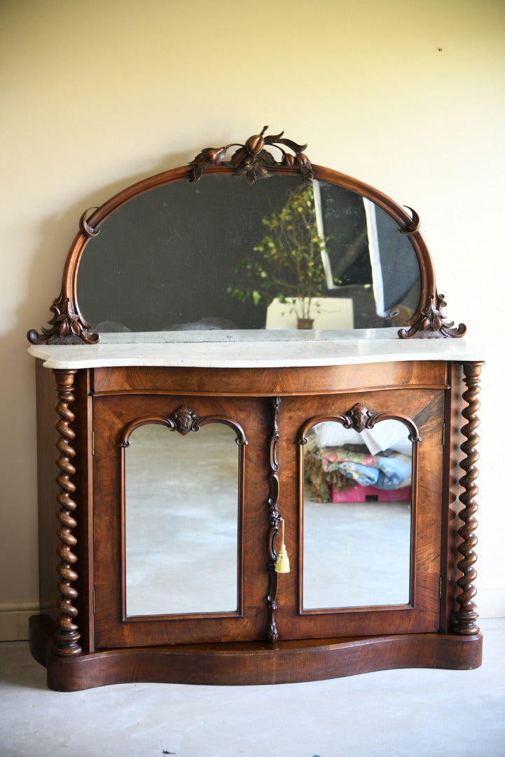 Victorian Marble Top Chiffonier