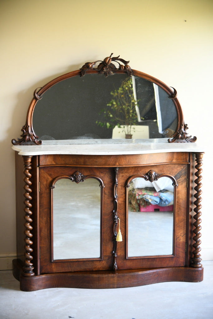 Victorian Marble Top Chiffonier