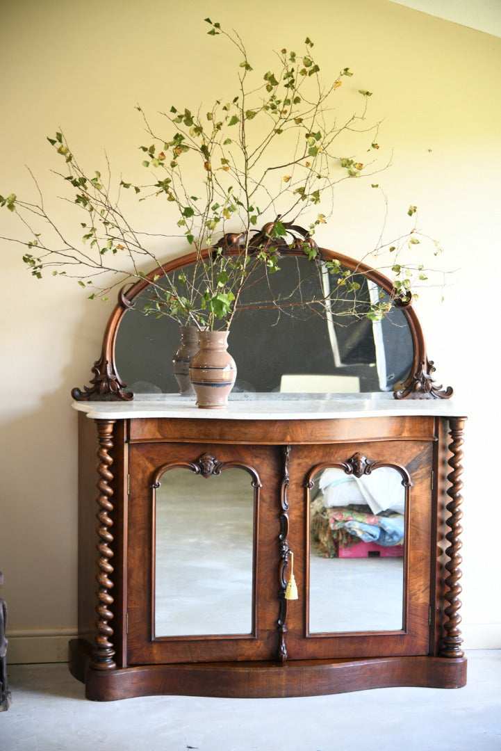 Victorian Marble Top Chiffonier