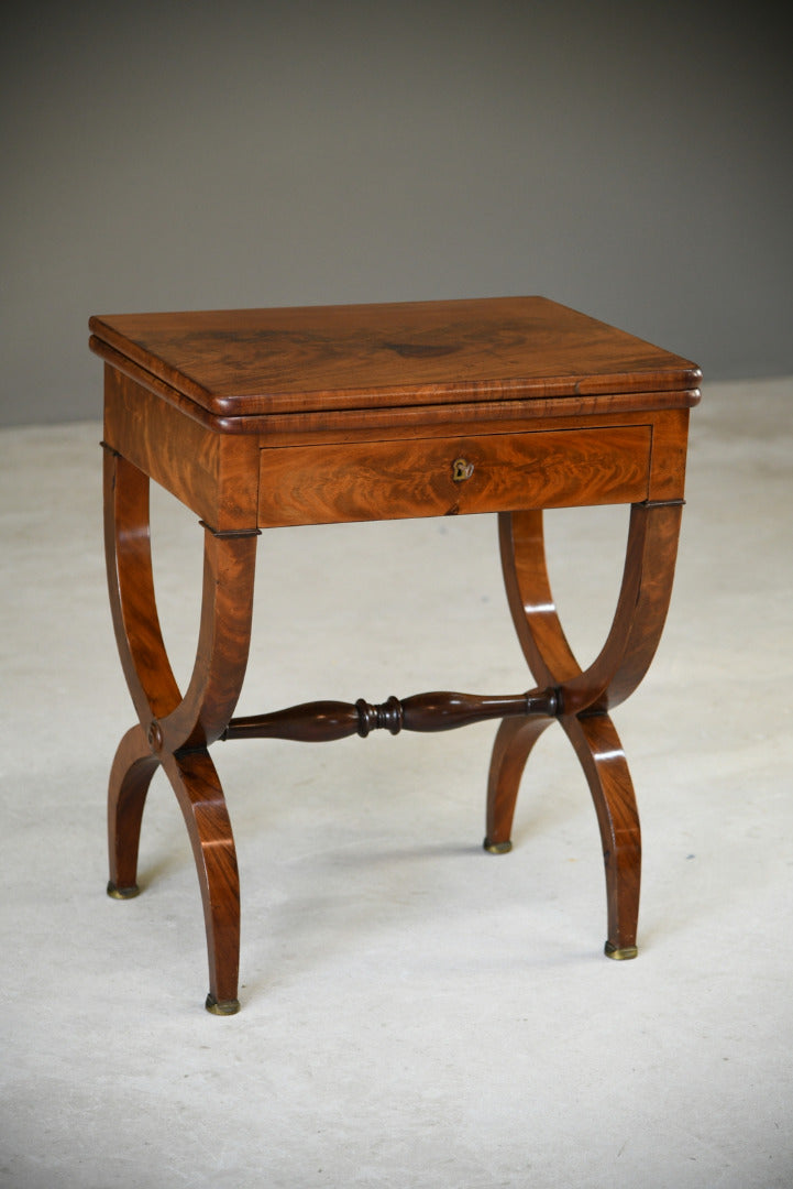 19th Century Mahogany Card Table