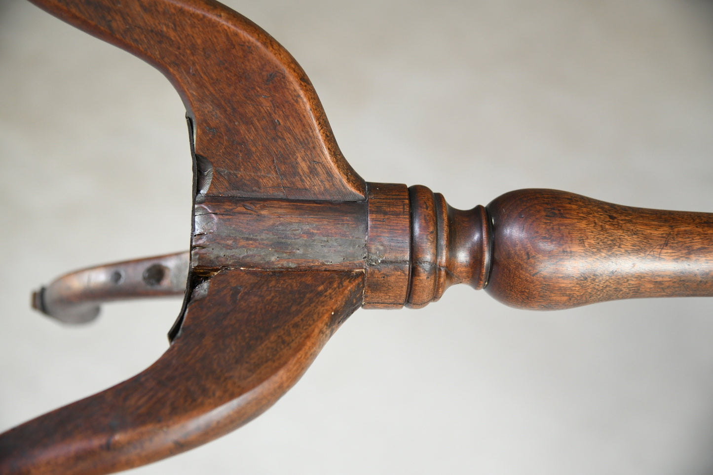 Mahogany Oval Tripod Table