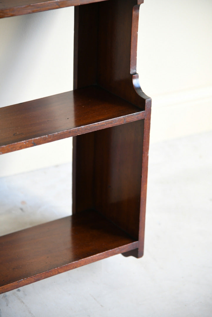 Mahogany Wall Mount Shelf