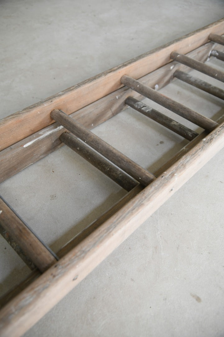 Wooden Extending Double Ladder