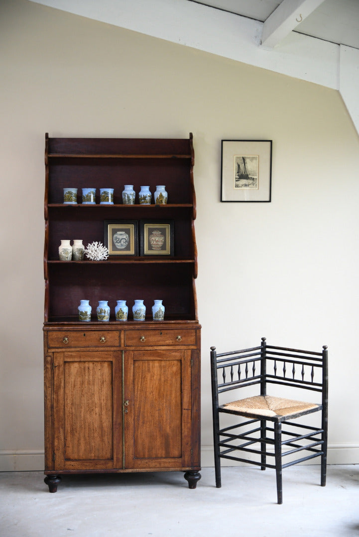 Arts & Crafts Ebonised Corner Chair