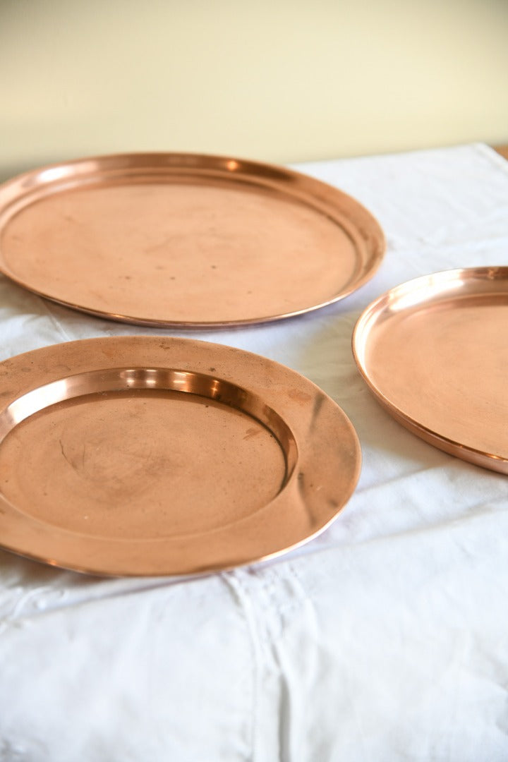 3 Copper Plates