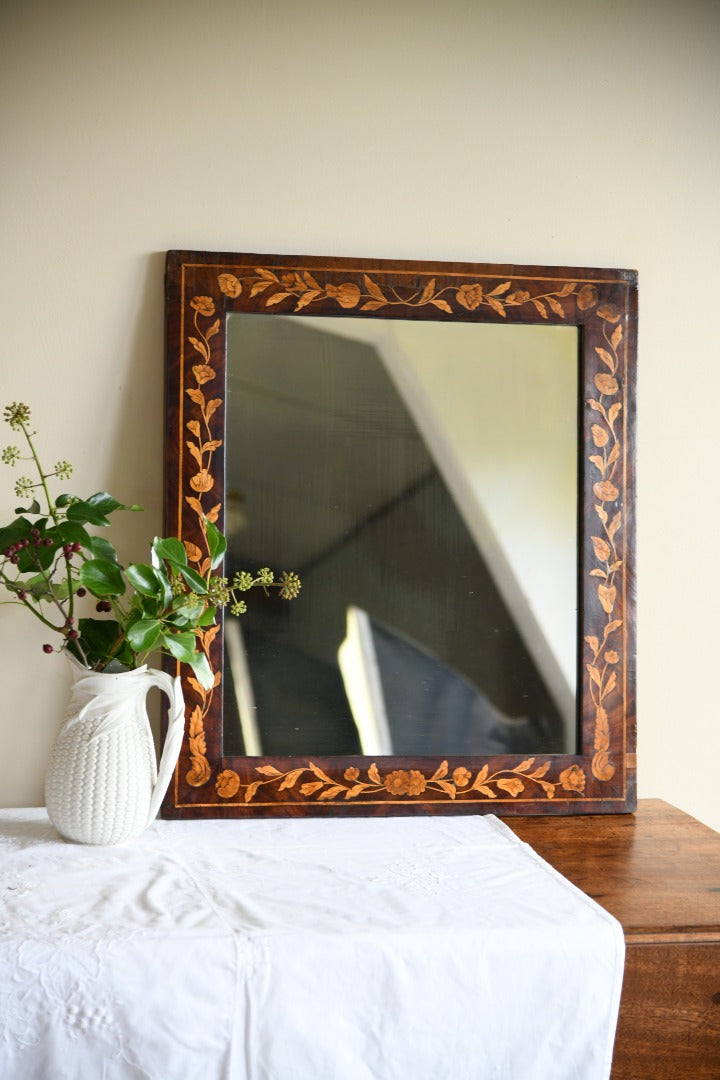 Dutch Marquetry Mirror