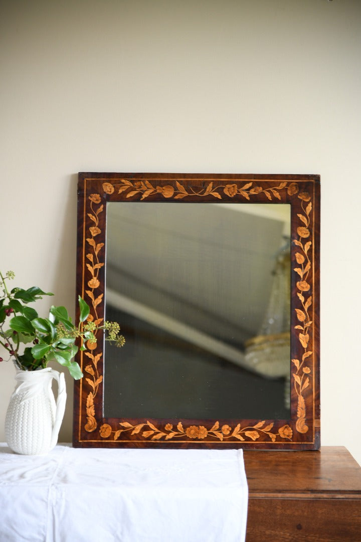 Dutch Marquetry Mirror