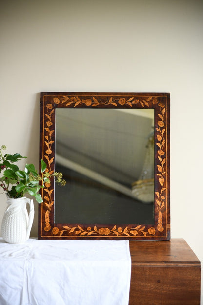 Dutch Marquetry Mirror